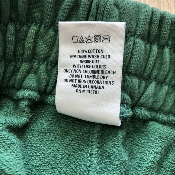 Aime Leon Dore Uniform Sweatpants in Green Men’s Size XS - Picture 9 of 11